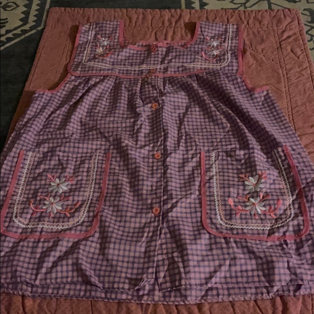 embroidered apron from Mexico
